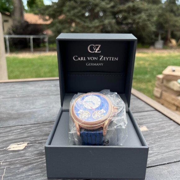 Carl von Zeyten Model no. CVZ0084SBLS - Limited Edition - Watch Man - Picture 3 of 8